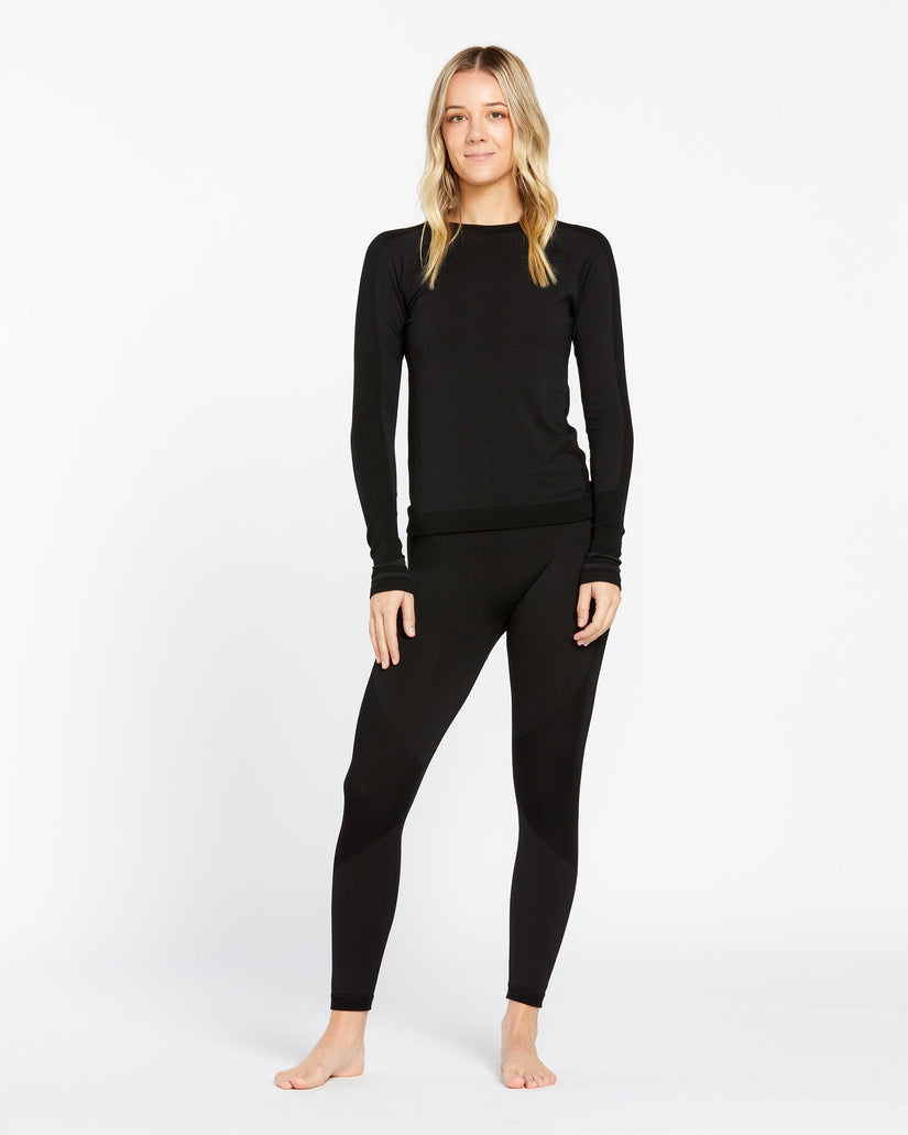 W Engineered Basisschicht-Shirt - Black