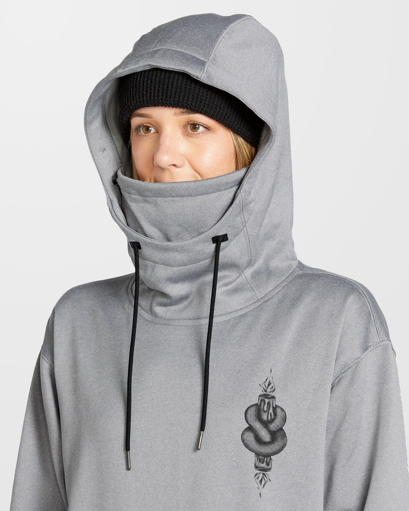 Riding Hydro Kapuzenpullover - Heather Grey
