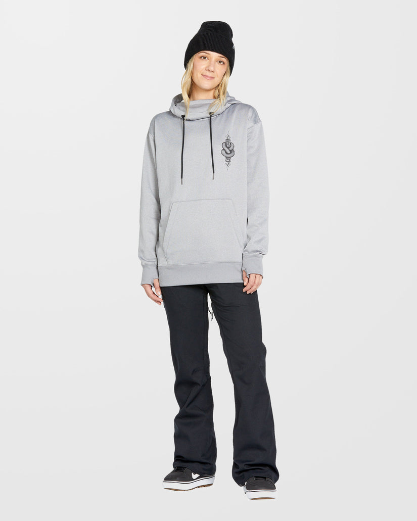 Riding Hydro Kapuzenpullover - Heather Grey