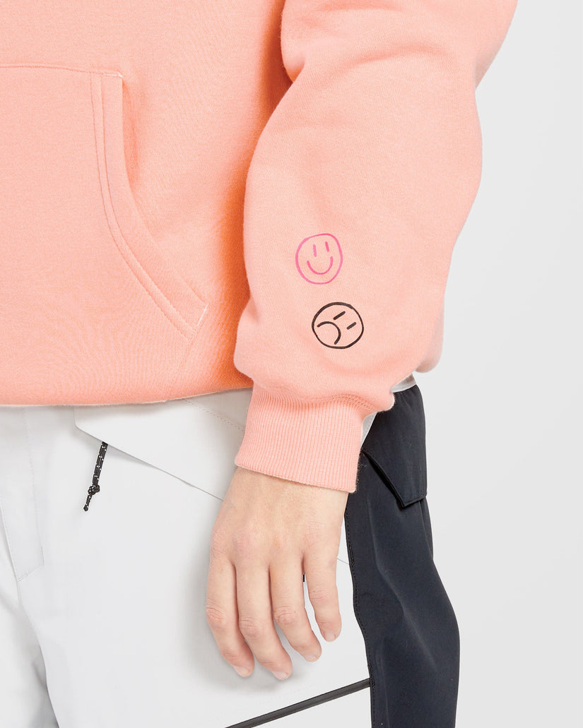 Essential Kapuzenpullover - Coral Haze