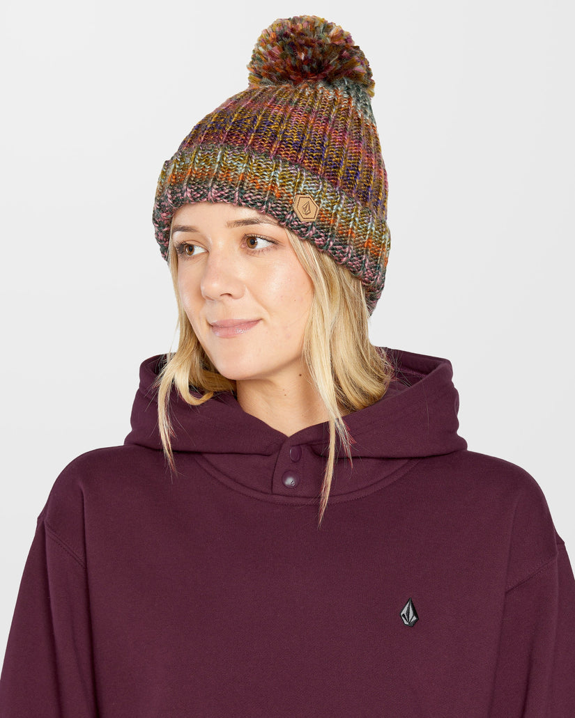 Costus Fleece Kapuzenpullover - Burgundy