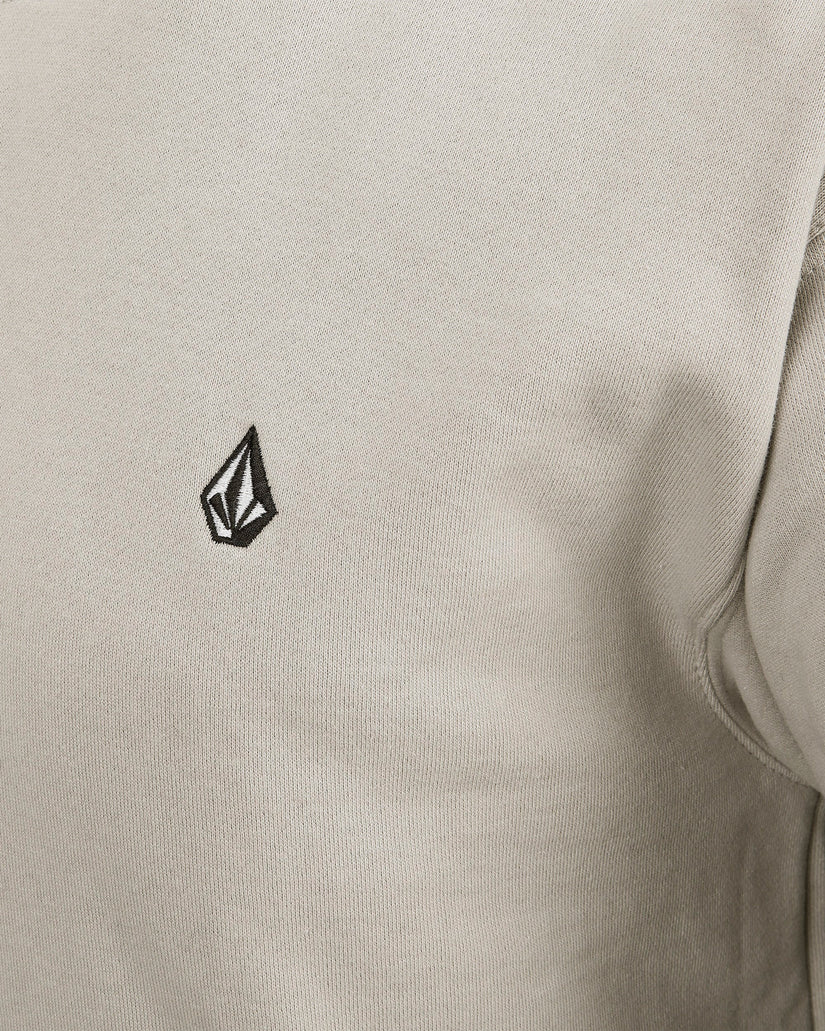 Costus Fleece Kapuzenpullover - Stone