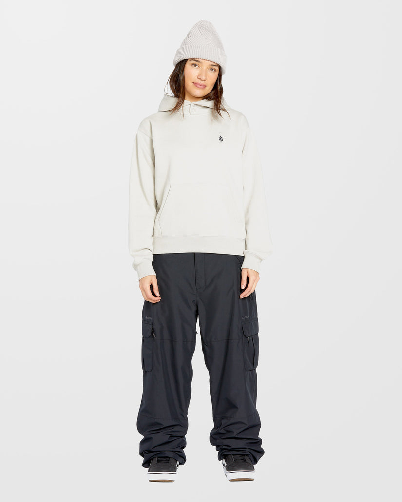 Costus Fleece Kapuzenpullover - Stone
