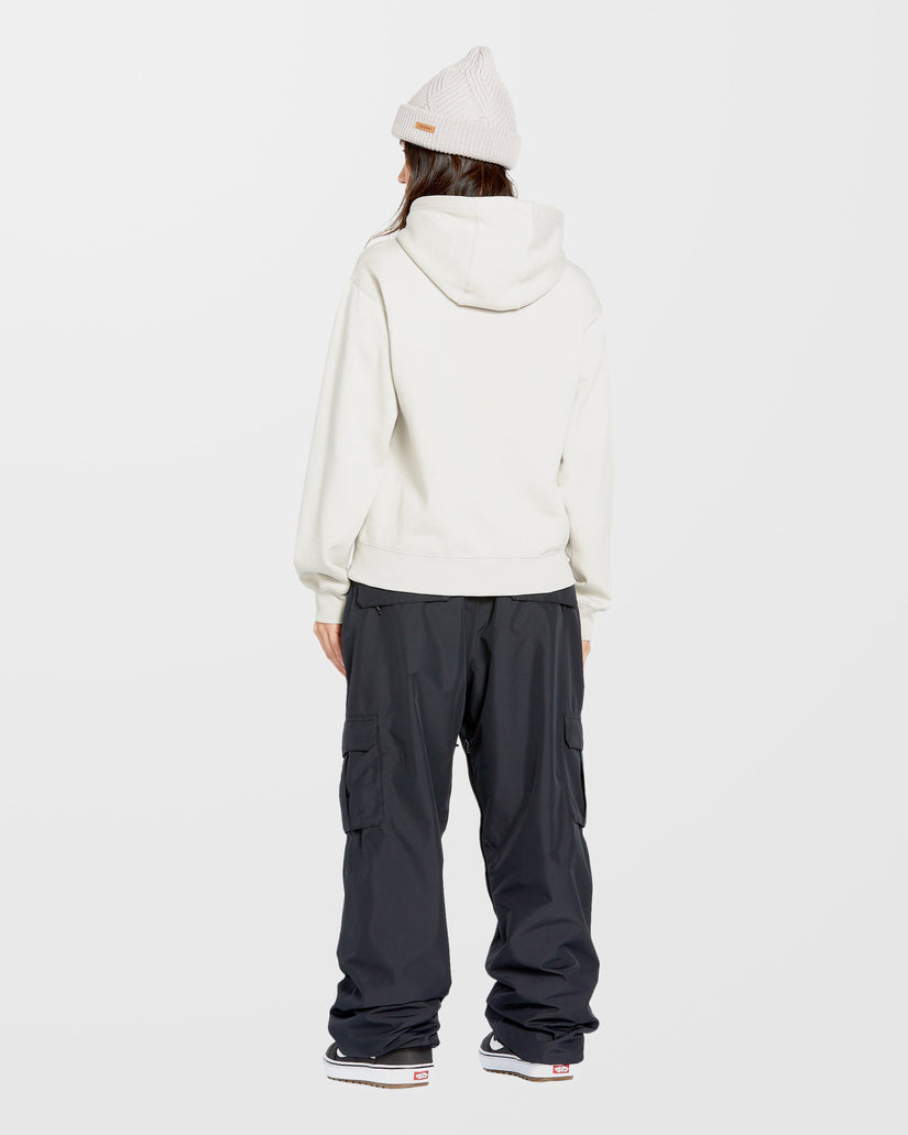 Costus Fleece Kapuzenpullover - Stone