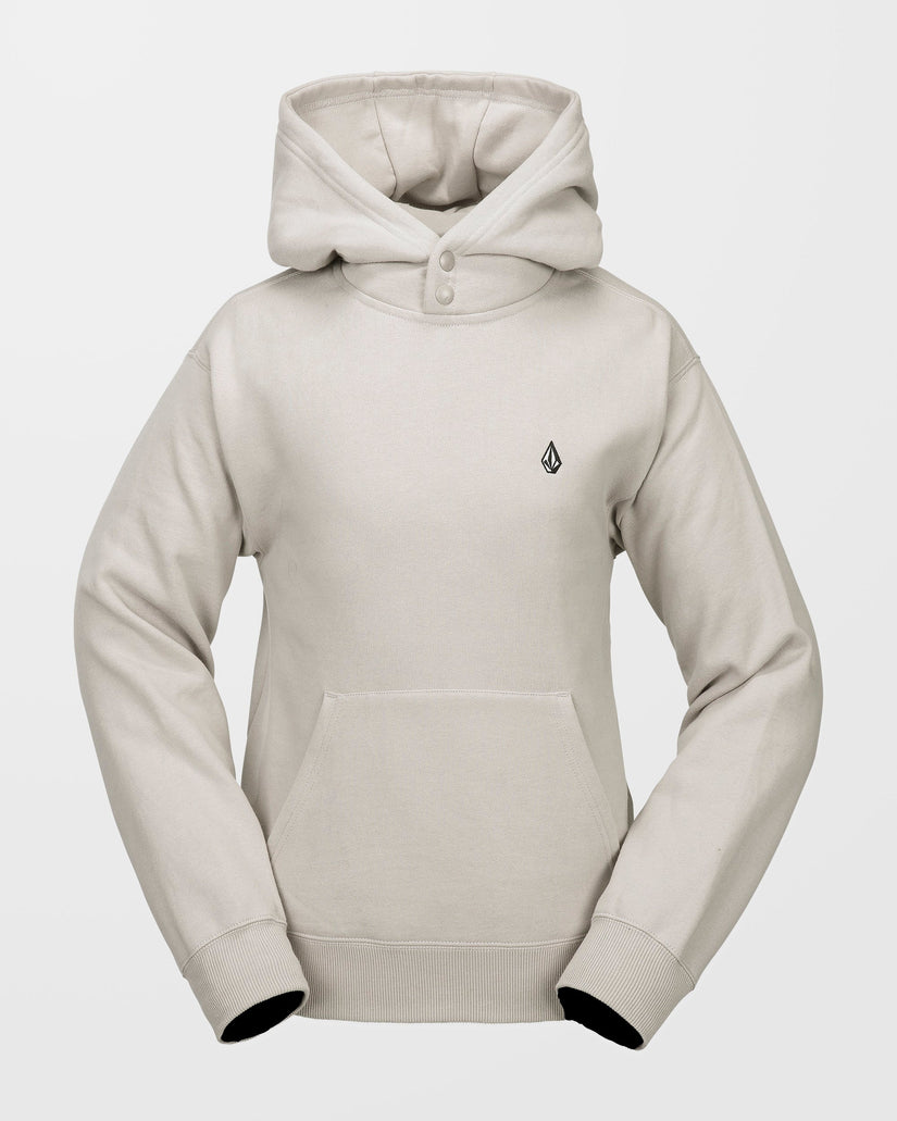 Costus Fleece Kapuzenpullover - Stone