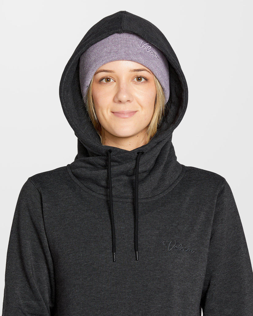 Tower Fleece Kapuzenpullover - Black
