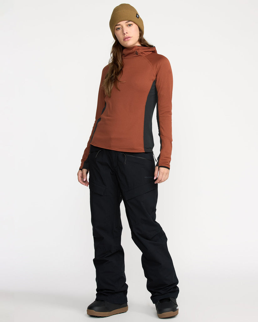 Gridlock Balaclava Kapuzenpullover - Henna