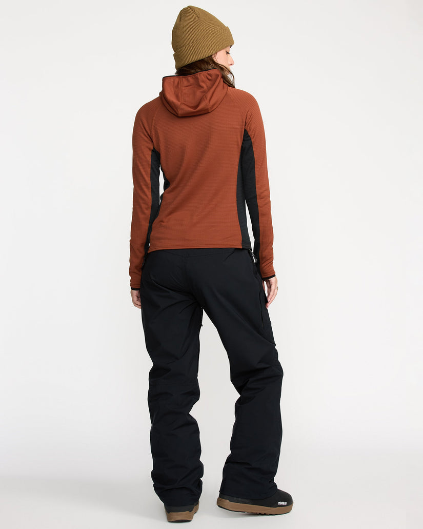 Gridlock Balaclava Kapuzenpullover - Henna