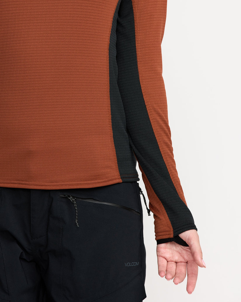 Gridlock Balaclava Kapuzenpullover - Henna