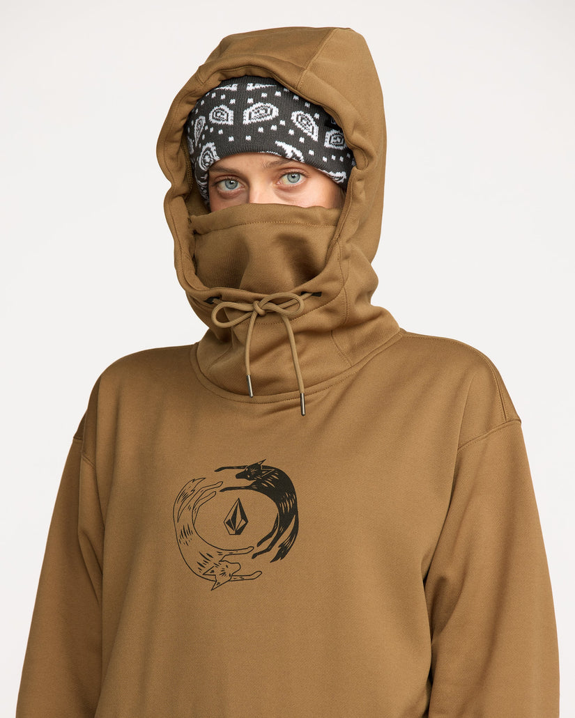 Riding Hydro Kapuzenpullover - Bronze