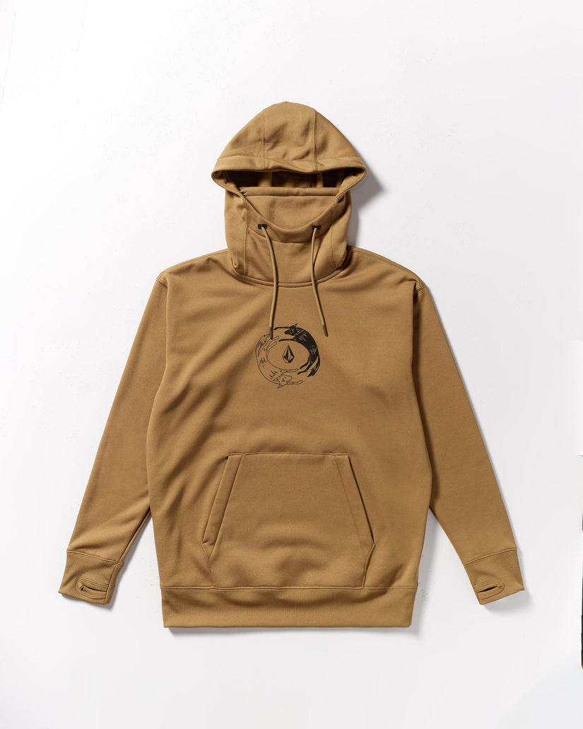 Riding Hydro Kapuzenpullover - Bronze