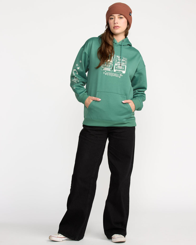 Essential Hydro Kapuzenpullover - Spruce Green