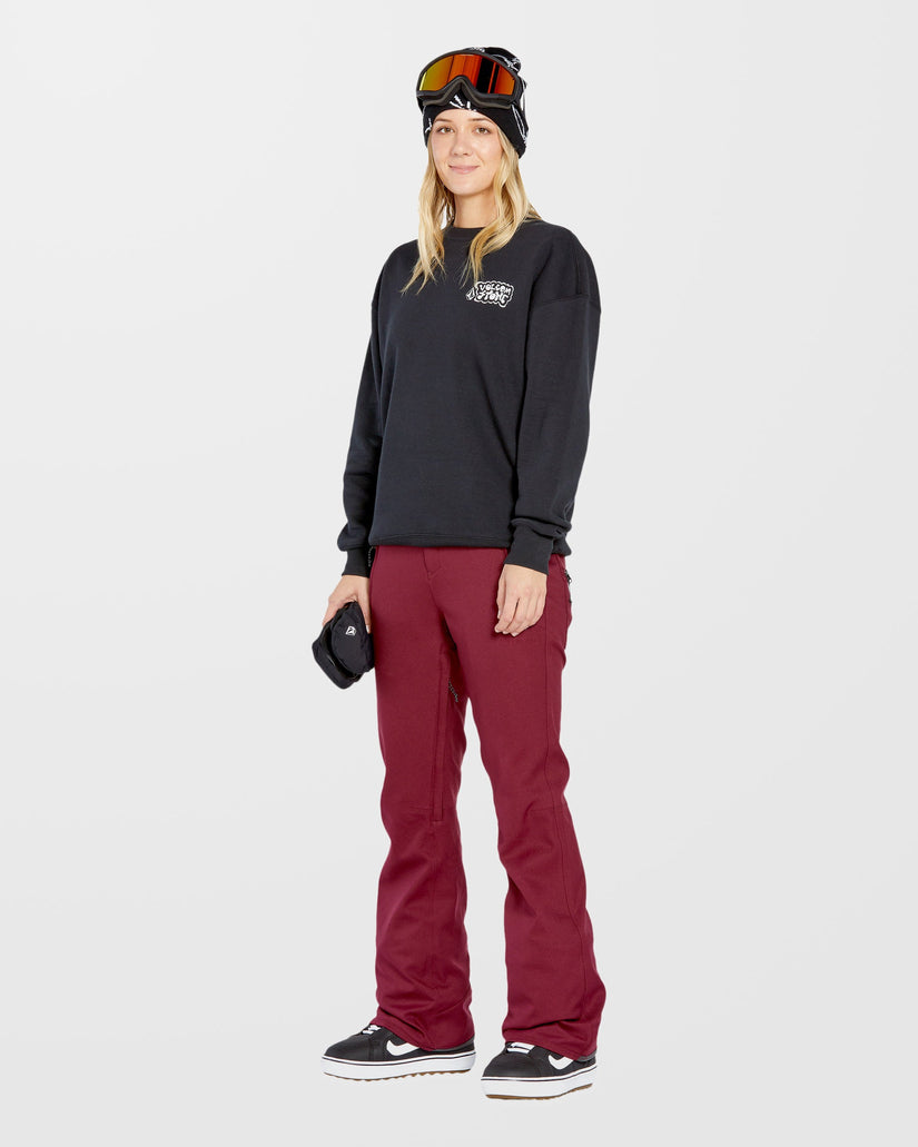 Essential Fleece Pullover -  Black