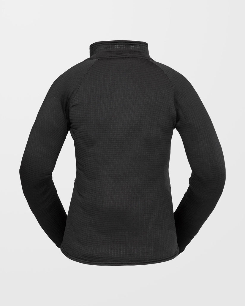 Gridlock Full Zip Pullover - Black