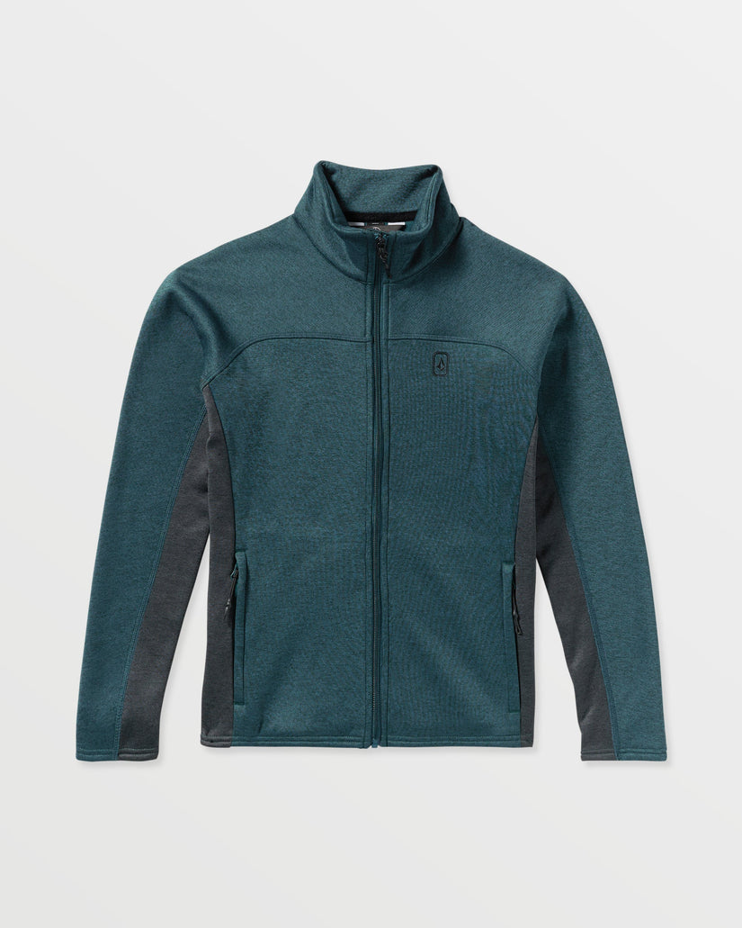 Frostbyte Full Zip Sweatshirt - Atlantic Deep