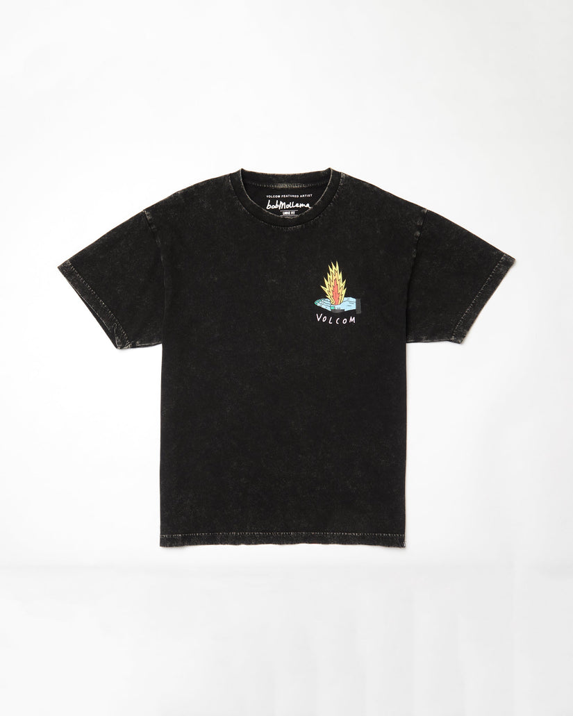 Bob Mollema 1 T-Shirt - WASHED BLACK - (KINDER)