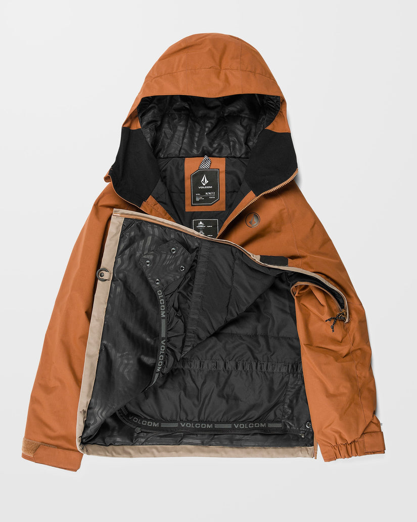 Sluff Insulated Jacke - Caramel - (KINDER)
