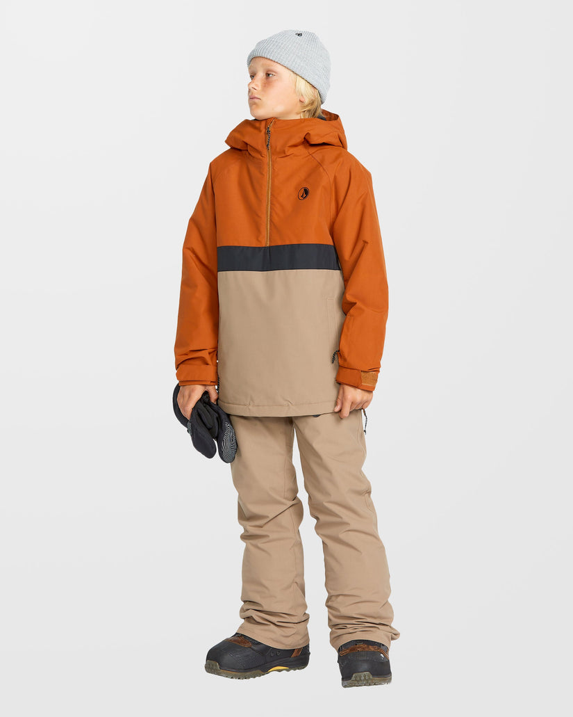Sluff Insulated Jacke - Caramel - (KINDER)