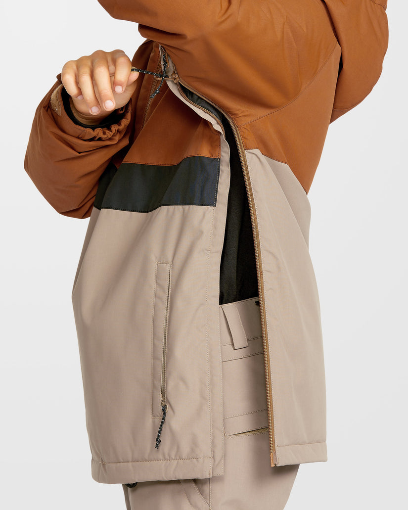 Sluff Insulated Jacke - Caramel - (KINDER)