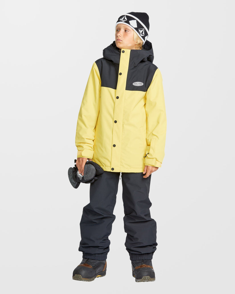 Stone.91 Insulated Jacke - Dark Yellow - (KINDER)