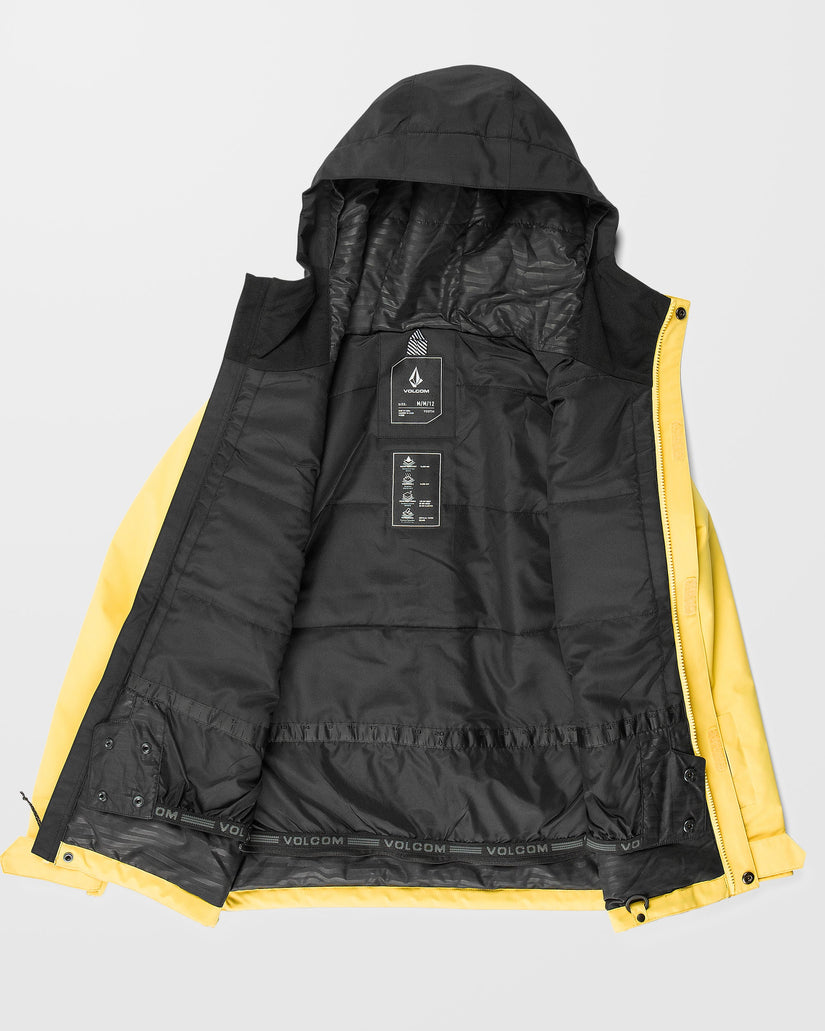 Stone.91 Insulated Jacke - Dark Yellow - (KINDER)