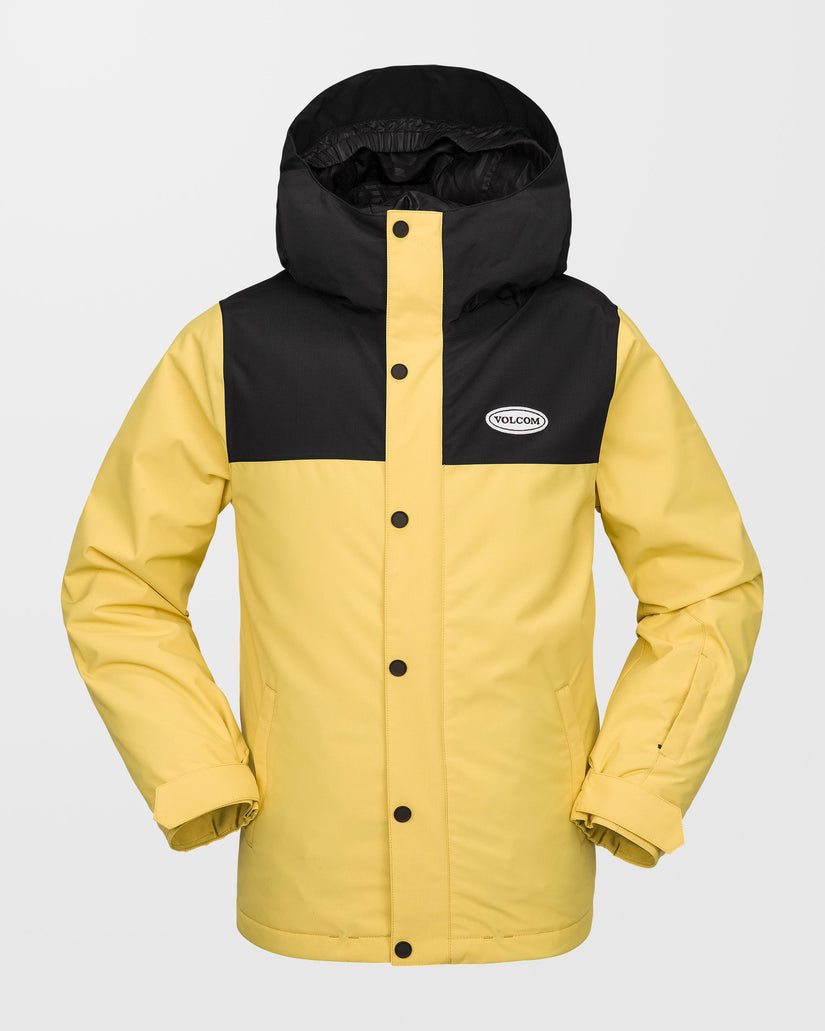 Stone.91 Insulated Jacke - Dark Yellow - (KINDER)
