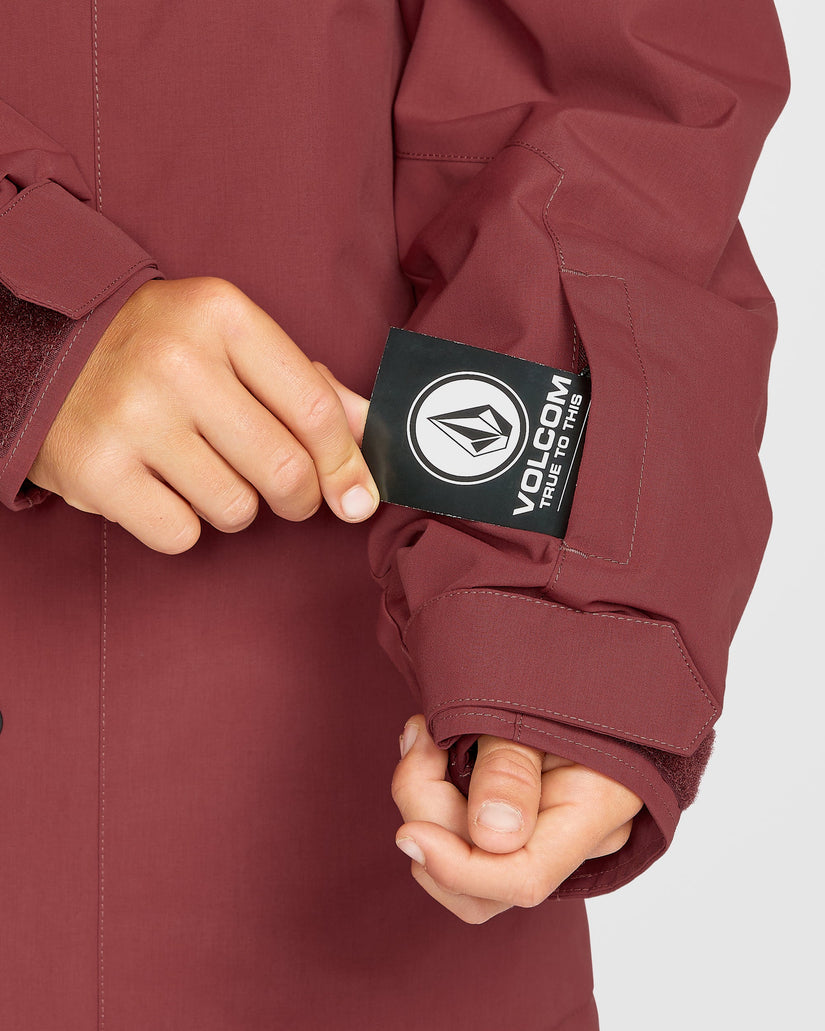 Stone.91 Insulated Jacke - Redwood - (KINDER)