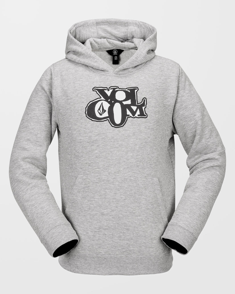 Youth Essential Kapuzenpullover - Heather Grey - (KINDER)