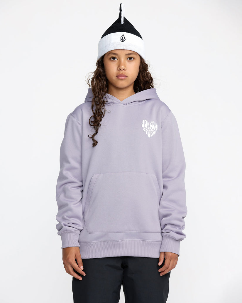 Hydro Fleece Kapuzenpullover - Lavender Aura