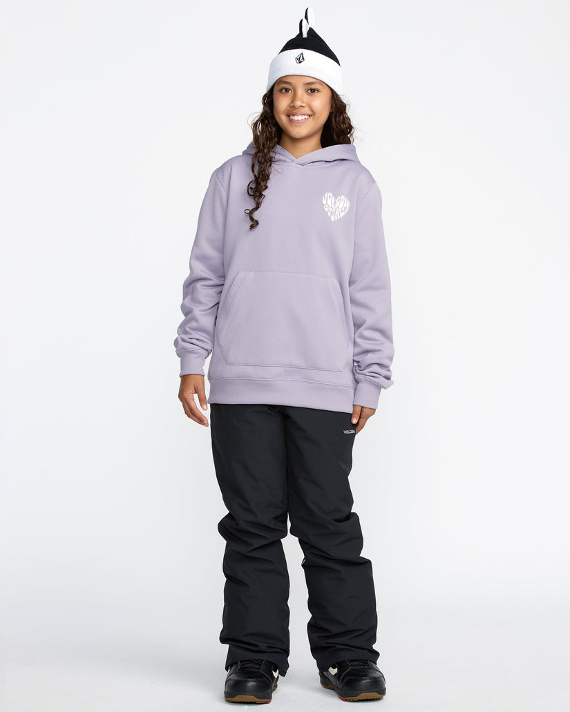 Hydro Fleece Kapuzenpullover - Lavender Aura