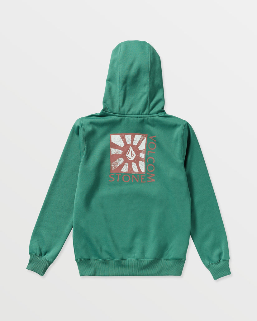 Hydro Fleece Kapuzenpullover - Spruce Green