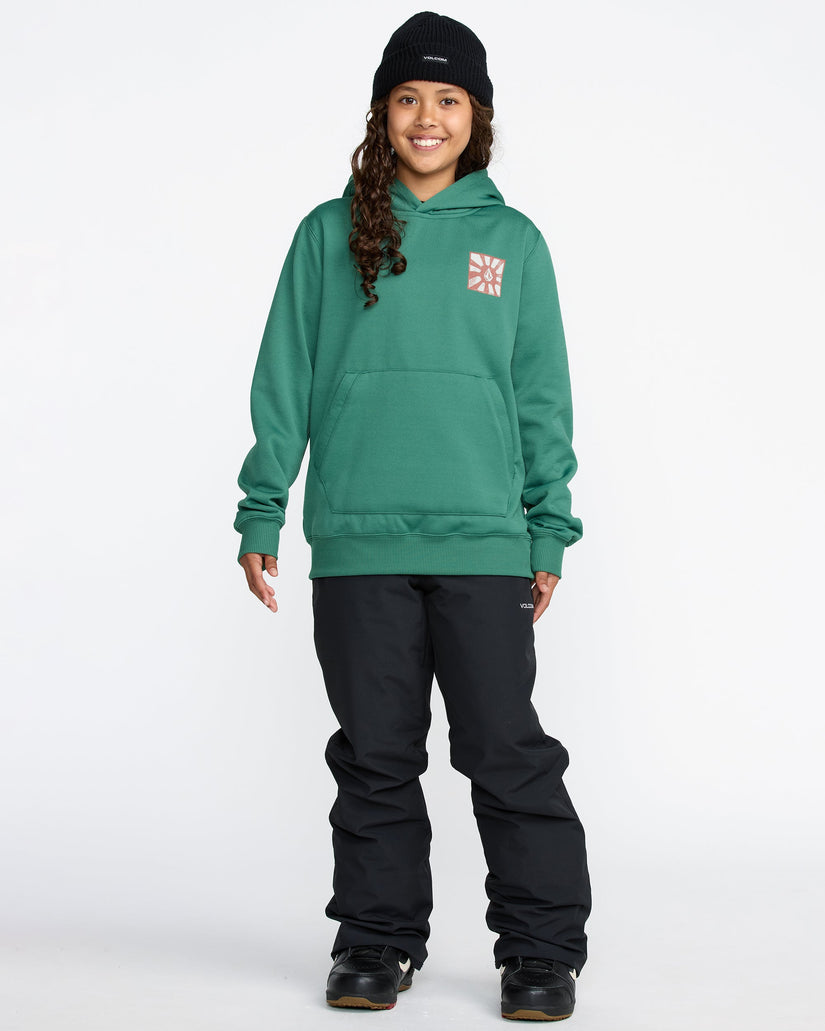 Hydro Fleece Kapuzenpullover - Spruce Green