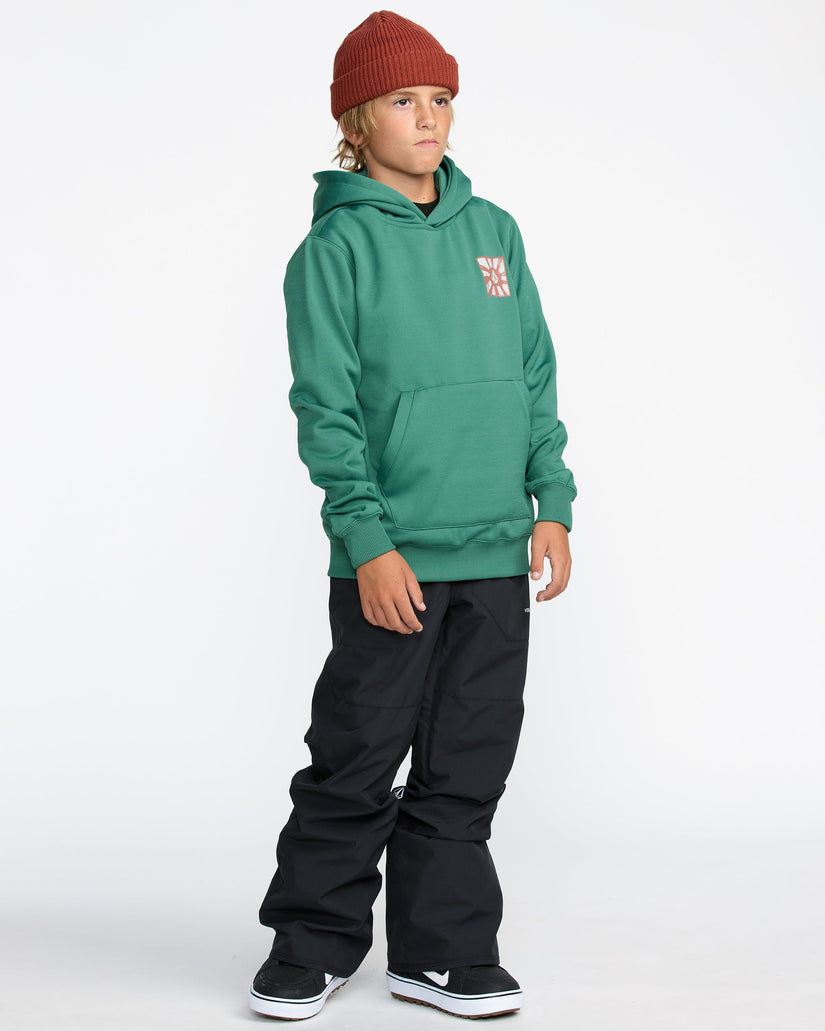 Hydro Fleece Kapuzenpullover - Spruce Green