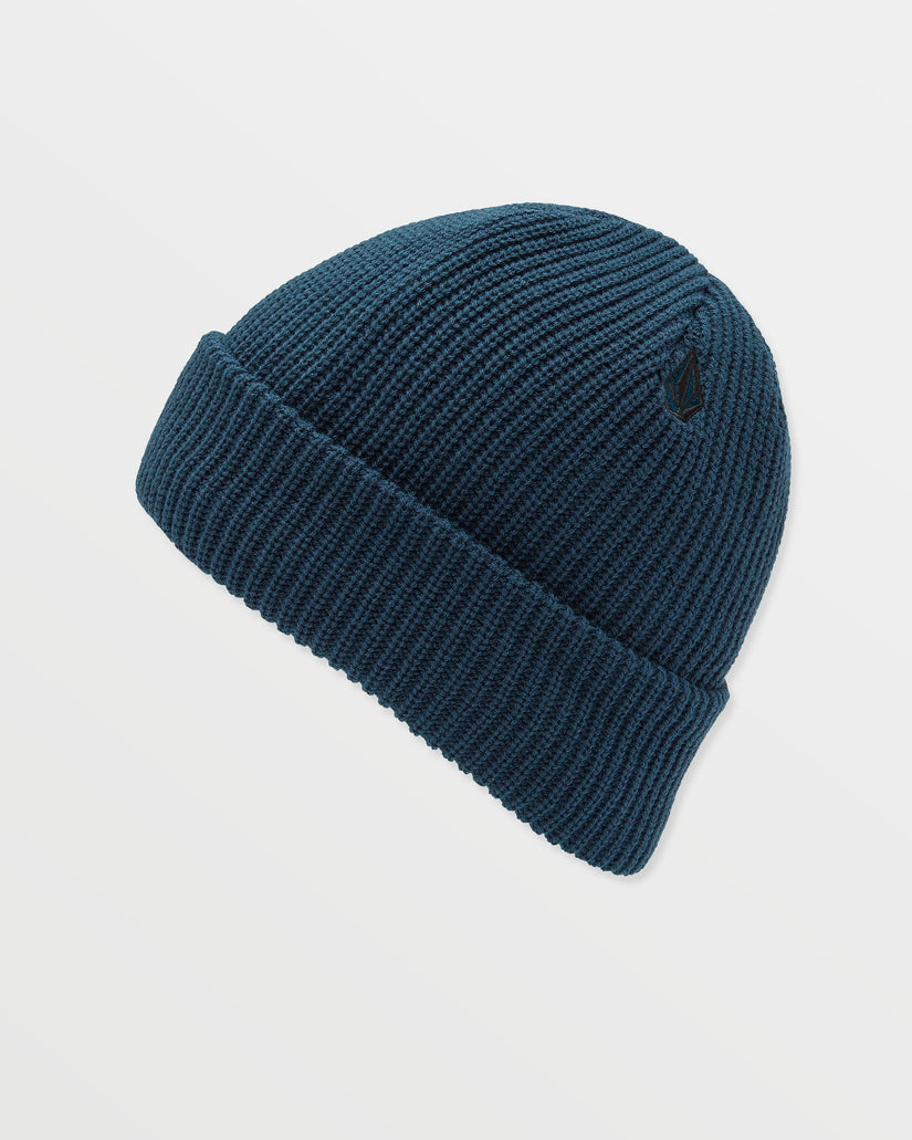 Sweep Lined Beanie - Deep Blue