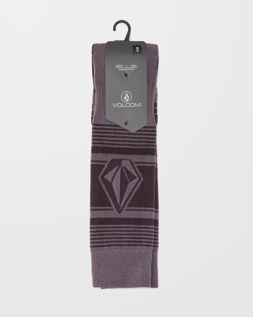 Stone Lines Otc Socken - Dusty Lavender