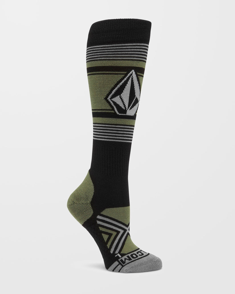 Stone Lines Otc Socken - Lichen Green
