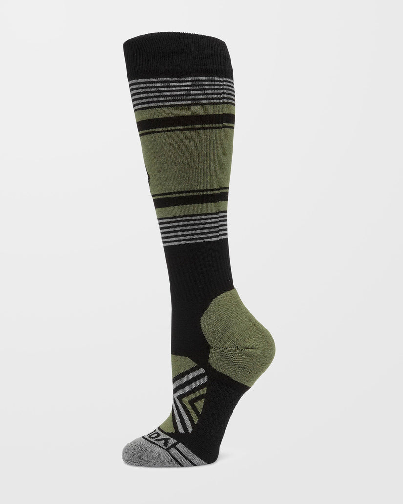 Stone Lines Otc Socken - Lichen Green