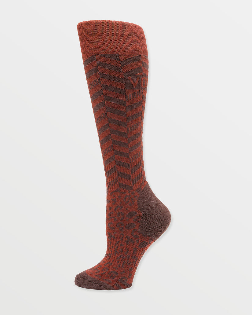 Cheetah Chev Otc Socken - Henna