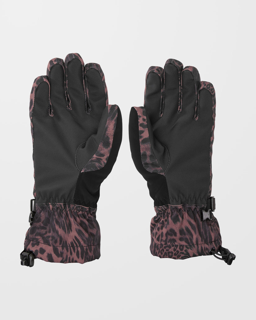 V.Snow Over Handschuhe - Leopard