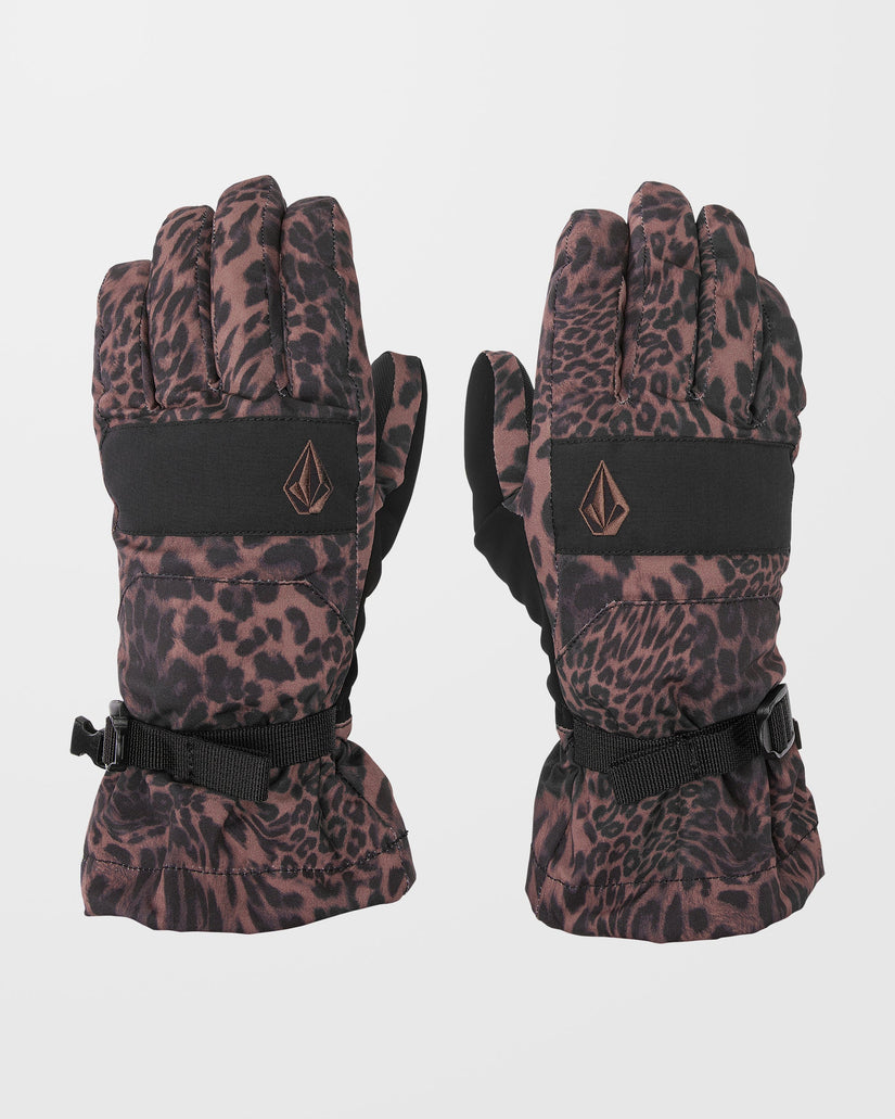 V.Snow Over Handschuhe - Leopard