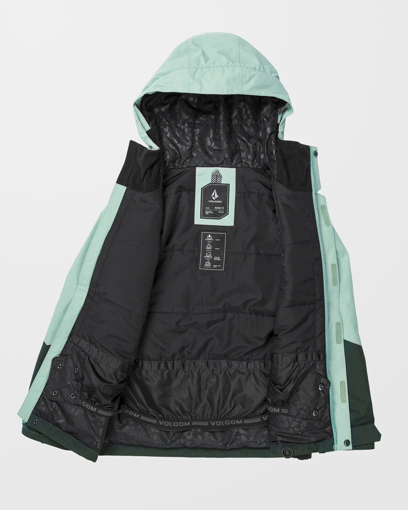 Sass'N'Fras Insulated Jacke - Agave - (KINDER)