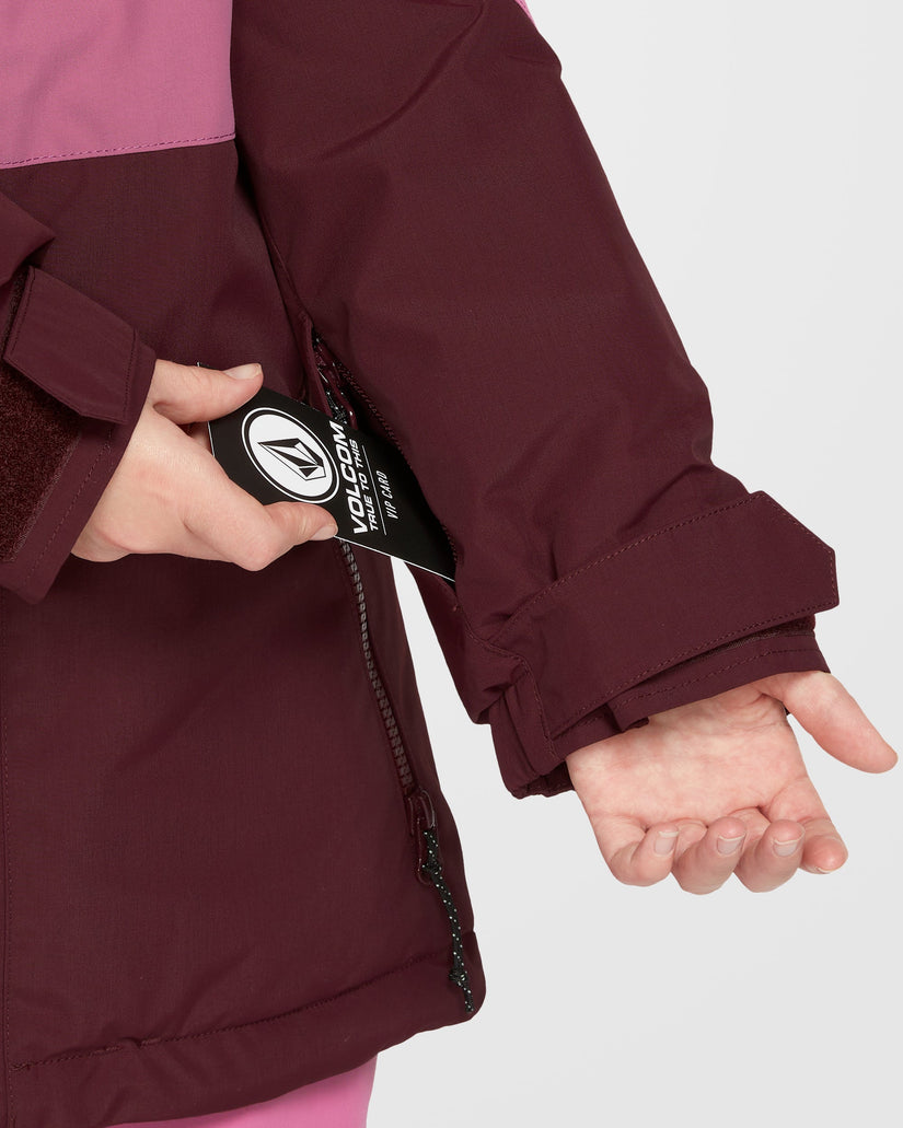 Sass'N'Fras Insulated Jacke - Blurred Violet - (KINDER)