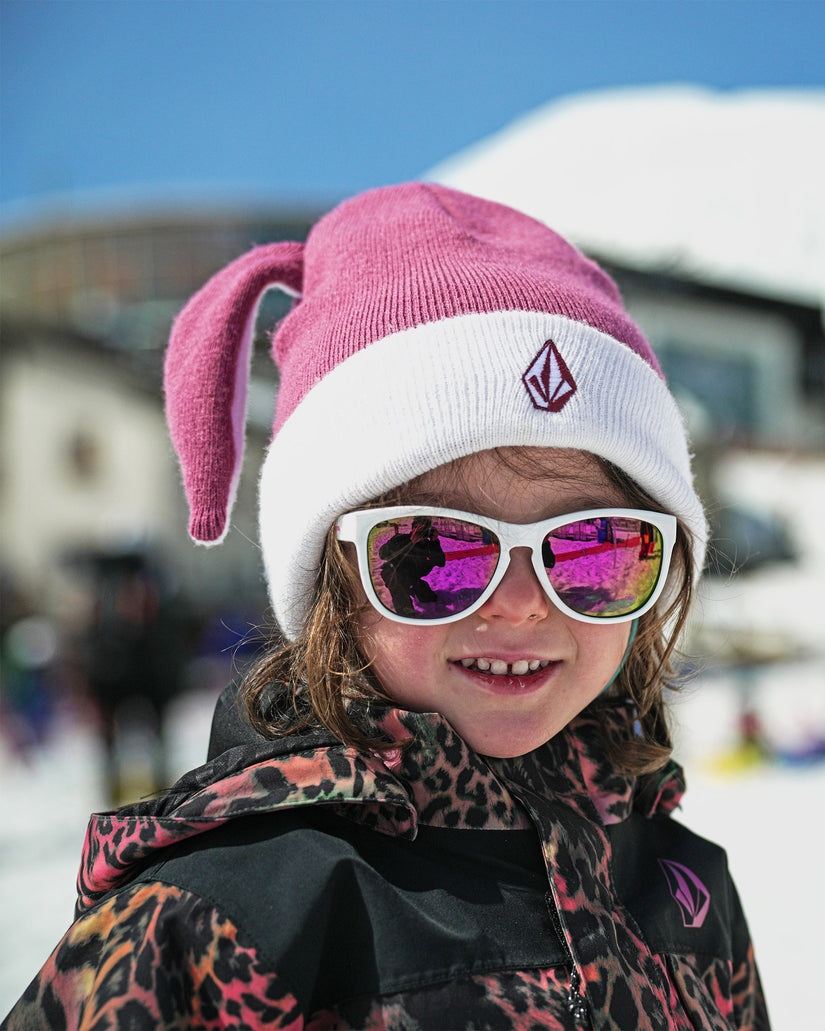 Snow Creature Beanie - Blurred Violet - (KINDER)