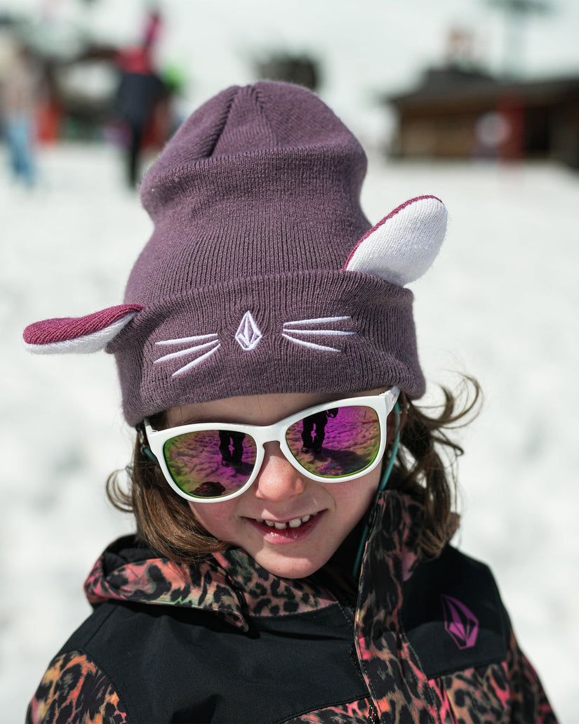 Snow Creature Beanie - Dusty Lavender - (KINDER)