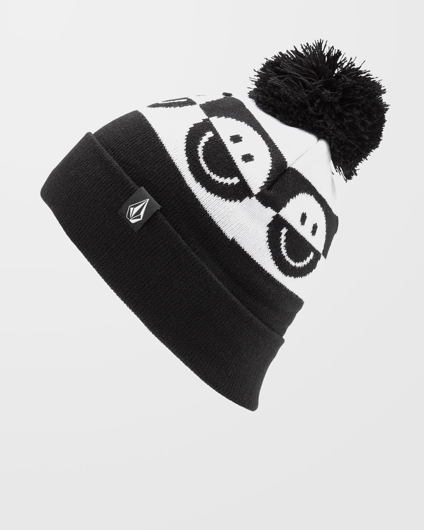 Camoblast Bobble Beanie - Black - (KINDER)