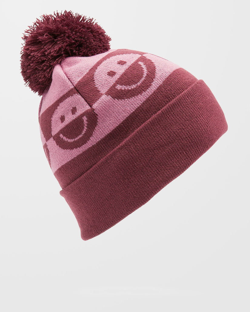 Camoblast Bobble Beanie - Burgundy - (KINDER)