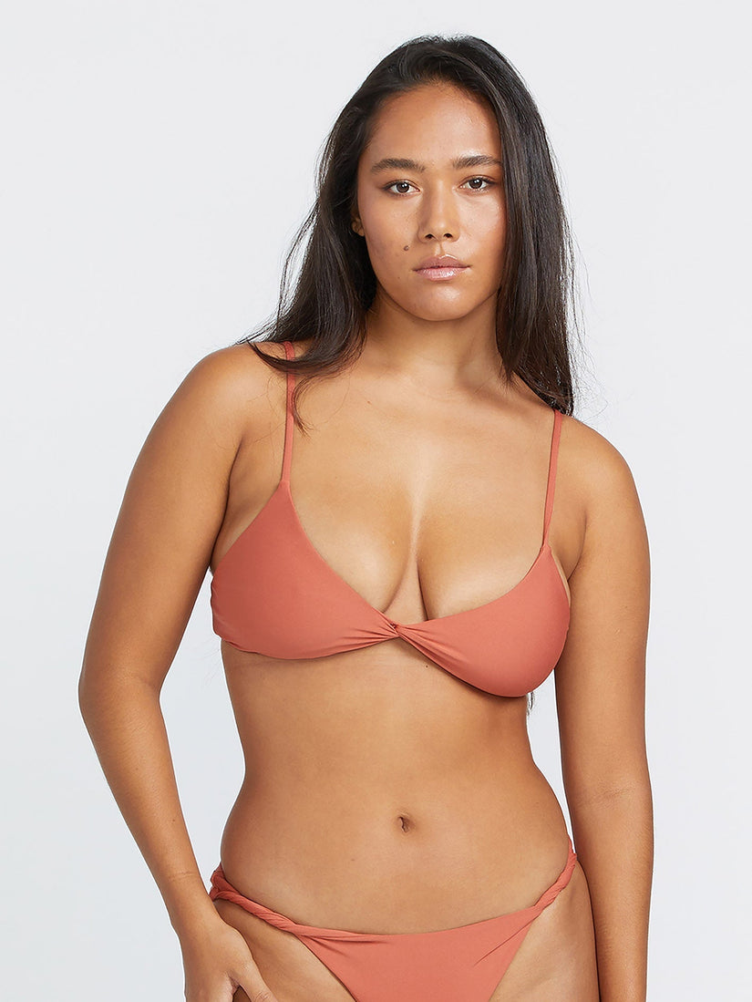 SIMPLY SEAMLESS VNECK (O1022100_ROS) [F]