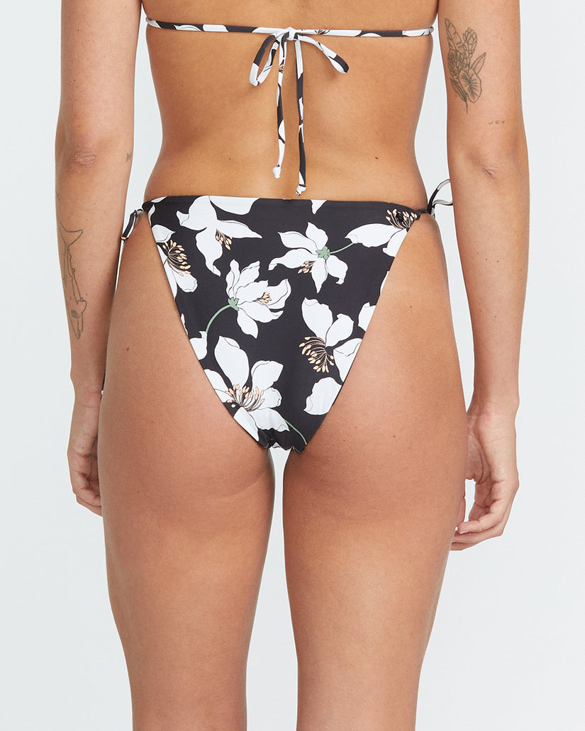 Midnight Lily Skimpy Bikinihose - BLACK