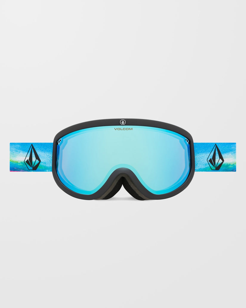 Footprints Mike Ravelson Goggle (+Bonus Brillenglas - Dark grey) - Ice Chrome
