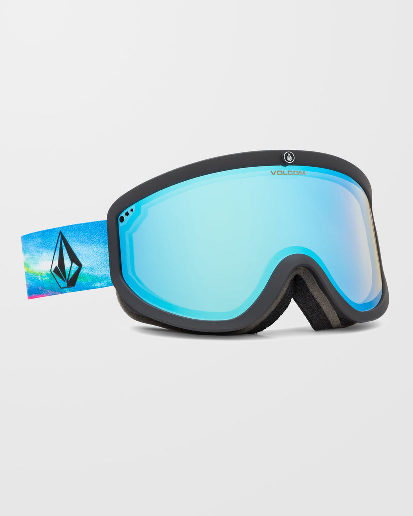 Footprints Mike Ravelson Goggle (+Bonus Brillenglas - Dark grey) - Ice Chrome